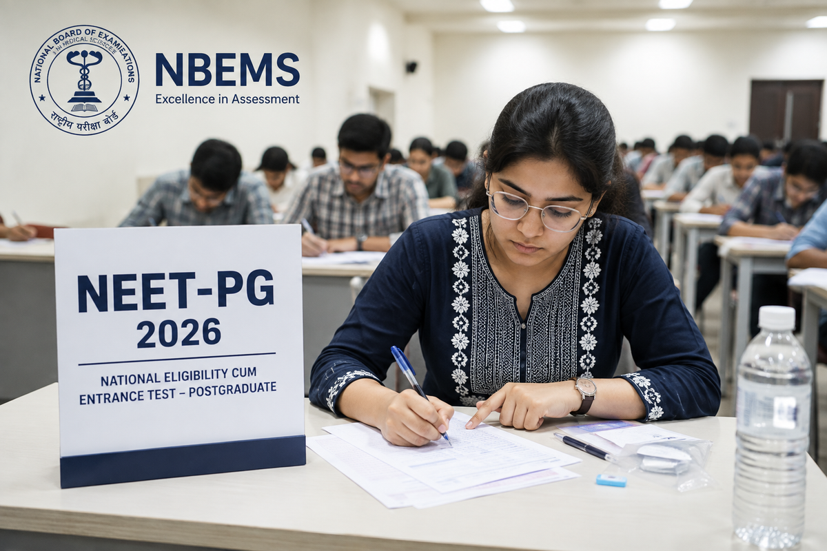 NEET-PG 2026 conducted across 1,111 centres; Jaipur re-exam on Sept 5